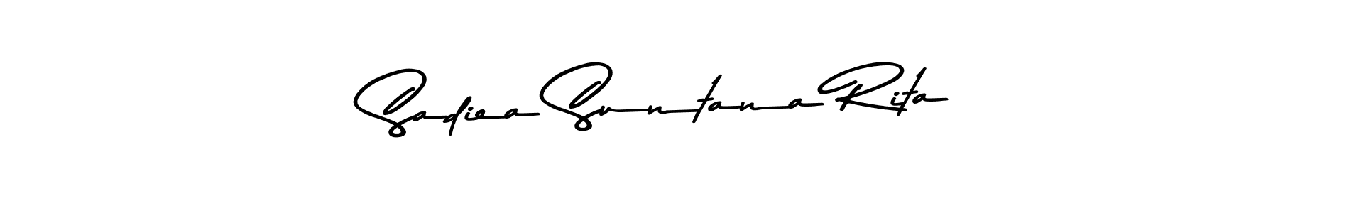 How to make Sadiea Suntana Rita signature? Asem Kandis PERSONAL USE is a professional autograph style. Create handwritten signature for Sadiea Suntana Rita name. Sadiea Suntana Rita signature style 9 images and pictures png