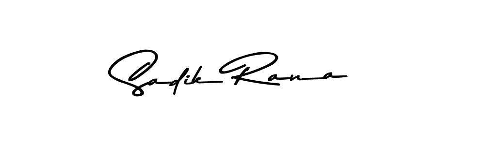 if you are searching for the best signature style for your name Sadik Rana. so please give up your signature search. here we have designed multiple signature styles  using Asem Kandis PERSONAL USE. Sadik Rana signature style 9 images and pictures png