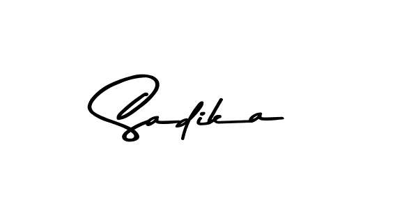 Similarly Asem Kandis PERSONAL USE is the best handwritten signature design. Signature creator online .You can use it as an online autograph creator for name Sadika. Sadika signature style 9 images and pictures png