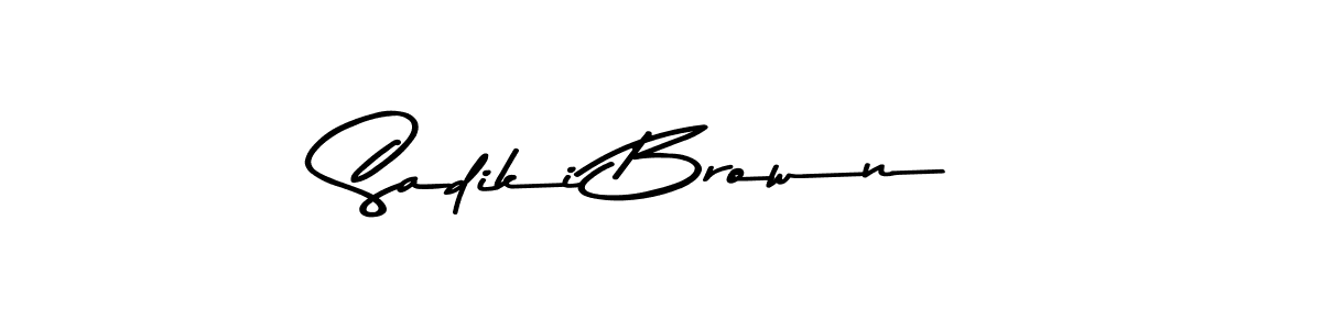 Once you've used our free online signature maker to create your best signature Asem Kandis PERSONAL USE style, it's time to enjoy all of the benefits that Sadiki Brown name signing documents. Sadiki Brown signature style 9 images and pictures png