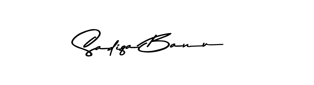 Also You can easily find your signature by using the search form. We will create Sadiqa Banu name handwritten signature images for you free of cost using Asem Kandis PERSONAL USE sign style. Sadiqa Banu signature style 9 images and pictures png