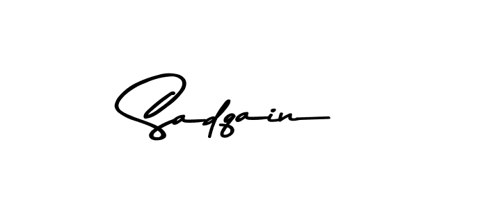 Also we have Sadqain name is the best signature style. Create professional handwritten signature collection using Asem Kandis PERSONAL USE autograph style. Sadqain signature style 9 images and pictures png