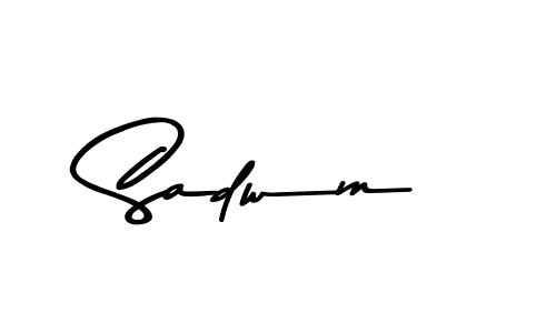 Once you've used our free online signature maker to create your best signature Asem Kandis PERSONAL USE style, it's time to enjoy all of the benefits that Sadwm name signing documents. Sadwm signature style 9 images and pictures png