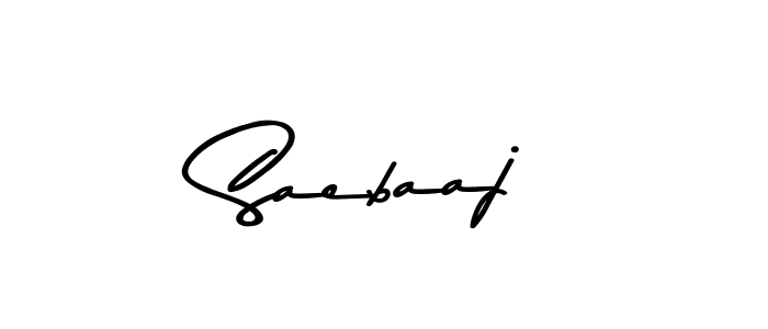Design your own signature with our free online signature maker. With this signature software, you can create a handwritten (Asem Kandis PERSONAL USE) signature for name Saebaaj. Saebaaj signature style 9 images and pictures png