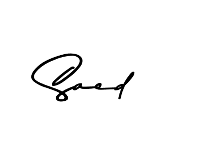 Make a short Saed signature style. Manage your documents anywhere anytime using Asem Kandis PERSONAL USE. Create and add eSignatures, submit forms, share and send files easily. Saed signature style 9 images and pictures png