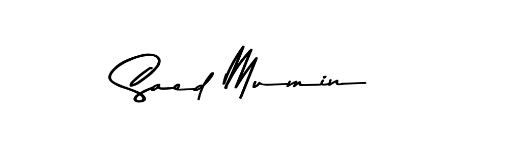 Also we have Saed Mumin name is the best signature style. Create professional handwritten signature collection using Asem Kandis PERSONAL USE autograph style. Saed Mumin signature style 9 images and pictures png