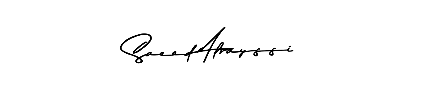 How to make Saeed Alrayssi signature? Asem Kandis PERSONAL USE is a professional autograph style. Create handwritten signature for Saeed Alrayssi name. Saeed Alrayssi signature style 9 images and pictures png