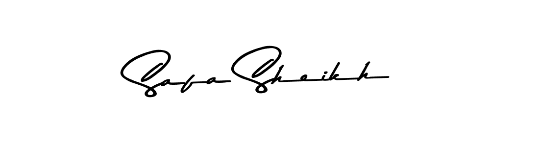 How to make Safa Sheikh signature? Asem Kandis PERSONAL USE is a professional autograph style. Create handwritten signature for Safa Sheikh name. Safa Sheikh signature style 9 images and pictures png