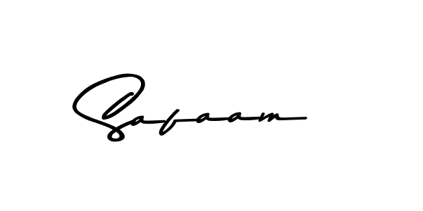 Make a beautiful signature design for name Safaam. With this signature (Asem Kandis PERSONAL USE) style, you can create a handwritten signature for free. Safaam signature style 9 images and pictures png