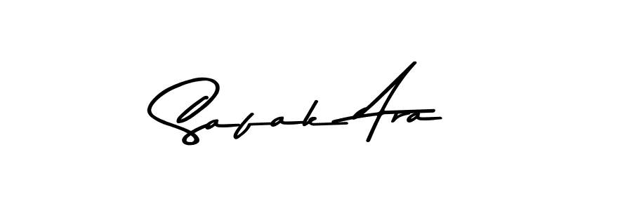 How to make Safak Ara signature? Asem Kandis PERSONAL USE is a professional autograph style. Create handwritten signature for Safak Ara name. Safak Ara signature style 9 images and pictures png