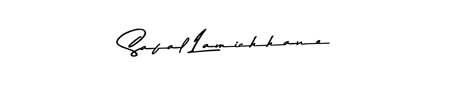 Safal Lamichhane stylish signature style. Best Handwritten Sign (Asem Kandis PERSONAL USE) for my name. Handwritten Signature Collection Ideas for my name Safal Lamichhane. Safal Lamichhane signature style 9 images and pictures png