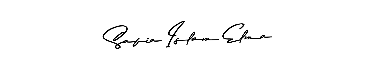 See photos of Safia Islam Elma official signature by Spectra . Check more albums & portfolios. Read reviews & check more about Asem Kandis PERSONAL USE font. Safia Islam Elma signature style 9 images and pictures png