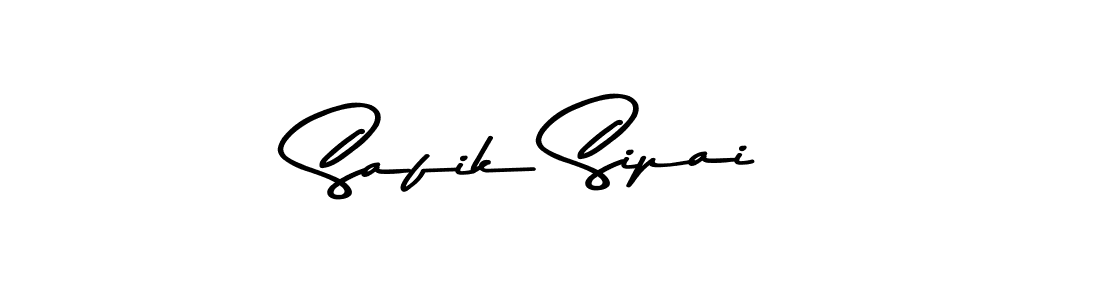 Safik Sipai stylish signature style. Best Handwritten Sign (Asem Kandis PERSONAL USE) for my name. Handwritten Signature Collection Ideas for my name Safik Sipai. Safik Sipai signature style 9 images and pictures png