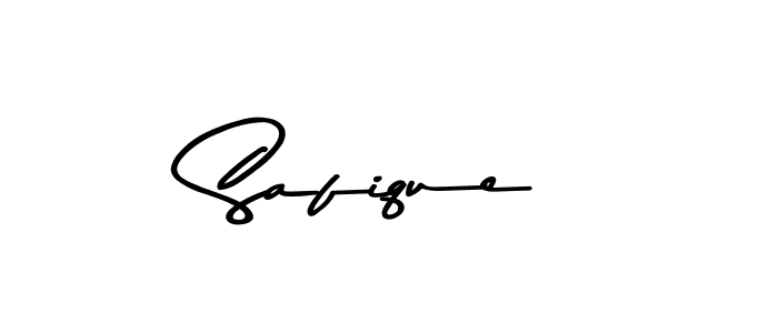 Use a signature maker to create a handwritten signature online. With this signature software, you can design (Asem Kandis PERSONAL USE) your own signature for name Safique. Safique signature style 9 images and pictures png