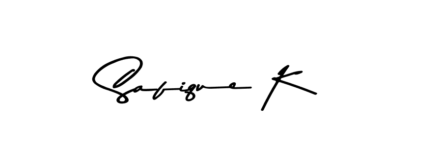 How to Draw Safique K signature style? Asem Kandis PERSONAL USE is a latest design signature styles for name Safique K. Safique K signature style 9 images and pictures png