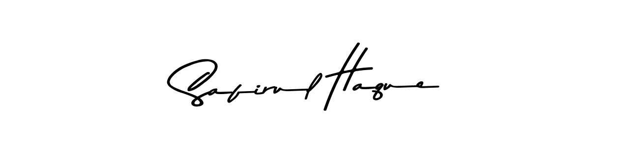 Make a beautiful signature design for name Safirul Haque. With this signature (Asem Kandis PERSONAL USE) style, you can create a handwritten signature for free. Safirul Haque signature style 9 images and pictures png