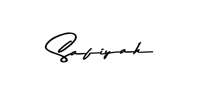 Make a beautiful signature design for name Safiyah. With this signature (Asem Kandis PERSONAL USE) style, you can create a handwritten signature for free. Safiyah signature style 9 images and pictures png
