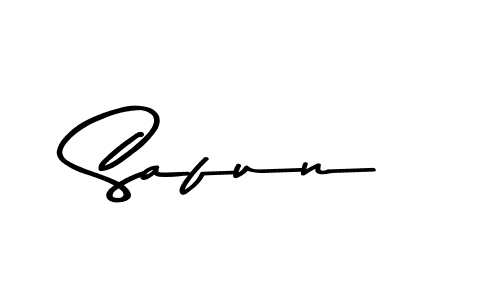 Make a beautiful signature design for name Safun. Use this online signature maker to create a handwritten signature for free. Safun signature style 9 images and pictures png