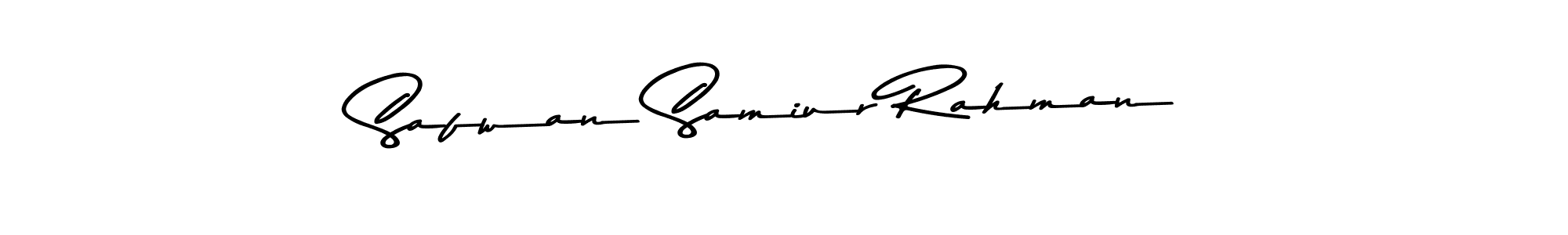 Also You can easily find your signature by using the search form. We will create Safwan Samiur Rahman name handwritten signature images for you free of cost using Asem Kandis PERSONAL USE sign style. Safwan Samiur Rahman signature style 9 images and pictures png