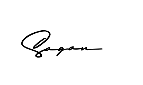 You should practise on your own different ways (Asem Kandis PERSONAL USE) to write your name (Sagan) in signature. don't let someone else do it for you. Sagan signature style 9 images and pictures png