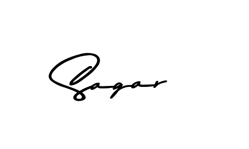 This is the best signature style for the Sagar name. Also you like these signature font (Asem Kandis PERSONAL USE). Mix name signature. Sagar signature style 9 images and pictures png