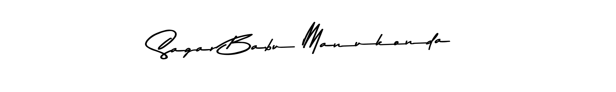 The best way (Asem Kandis PERSONAL USE) to make a short signature is to pick only two or three words in your name. The name Sagar Babu Manukonda include a total of six letters. For converting this name. Sagar Babu Manukonda signature style 9 images and pictures png