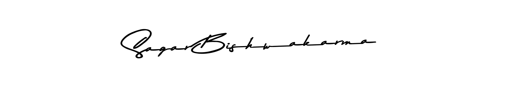 Sagar Bishwakarma stylish signature style. Best Handwritten Sign (Asem Kandis PERSONAL USE) for my name. Handwritten Signature Collection Ideas for my name Sagar Bishwakarma. Sagar Bishwakarma signature style 9 images and pictures png