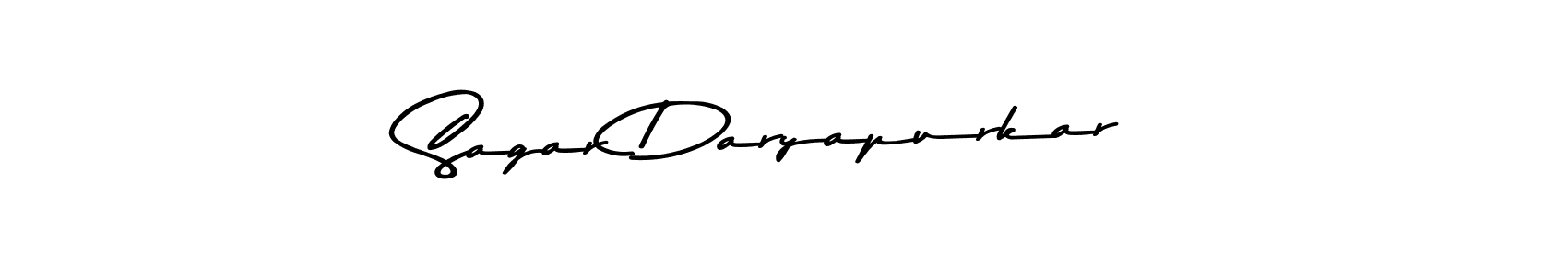 The best way (Asem Kandis PERSONAL USE) to make a short signature is to pick only two or three words in your name. The name Sagar Daryapurkar include a total of six letters. For converting this name. Sagar Daryapurkar signature style 9 images and pictures png
