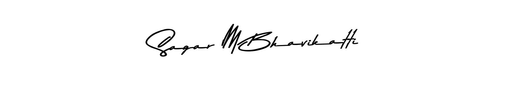 Similarly Asem Kandis PERSONAL USE is the best handwritten signature design. Signature creator online .You can use it as an online autograph creator for name Sagar M Bhavikatti. Sagar M Bhavikatti signature style 9 images and pictures png