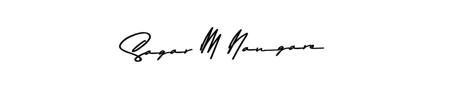 You can use this online signature creator to create a handwritten signature for the name Sagar M Nangare. This is the best online autograph maker. Sagar M Nangare signature style 9 images and pictures png