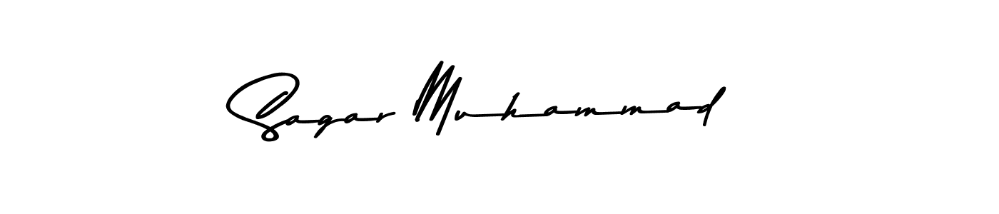 Make a short Sagar Muhammad signature style. Manage your documents anywhere anytime using Asem Kandis PERSONAL USE. Create and add eSignatures, submit forms, share and send files easily. Sagar Muhammad signature style 9 images and pictures png