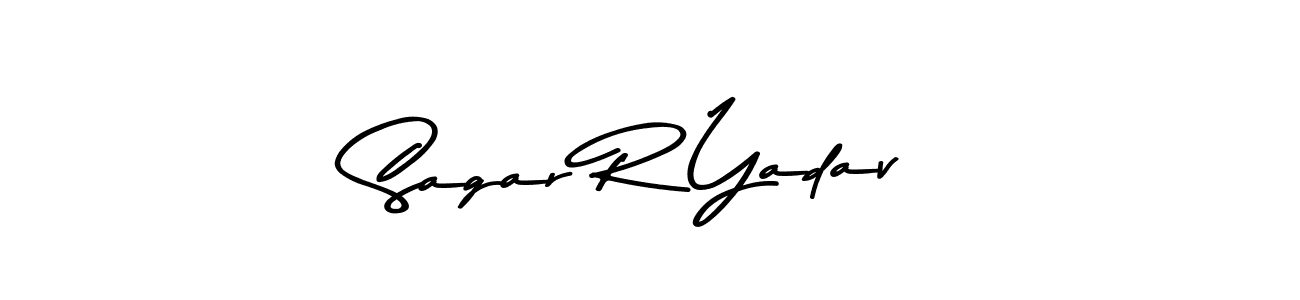 Make a beautiful signature design for name Sagar R Yadav. Use this online signature maker to create a handwritten signature for free. Sagar R Yadav signature style 9 images and pictures png