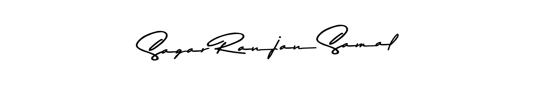 The best way (Asem Kandis PERSONAL USE) to make a short signature is to pick only two or three words in your name. The name Sagar Ranjan Samal include a total of six letters. For converting this name. Sagar Ranjan Samal signature style 9 images and pictures png