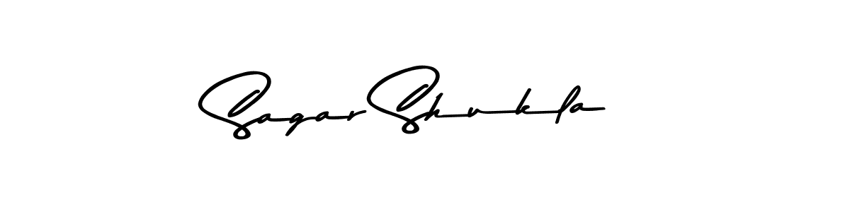 Create a beautiful signature design for name Sagar Shukla. With this signature (Asem Kandis PERSONAL USE) fonts, you can make a handwritten signature for free. Sagar Shukla signature style 9 images and pictures png