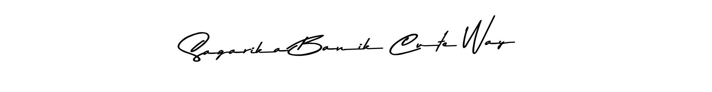 Also You can easily find your signature by using the search form. We will create Sagarika Banik Cute Way name handwritten signature images for you free of cost using Asem Kandis PERSONAL USE sign style. Sagarika Banik Cute Way signature style 9 images and pictures png