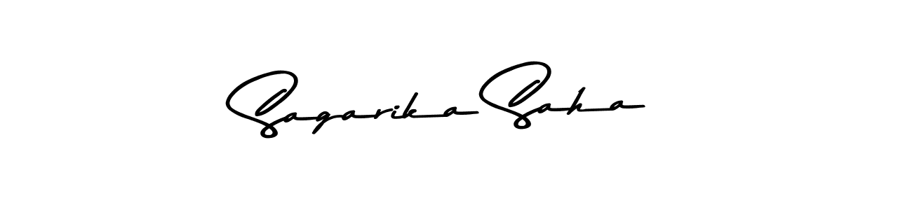 Use a signature maker to create a handwritten signature online. With this signature software, you can design (Asem Kandis PERSONAL USE) your own signature for name Sagarika Saha. Sagarika Saha signature style 9 images and pictures png
