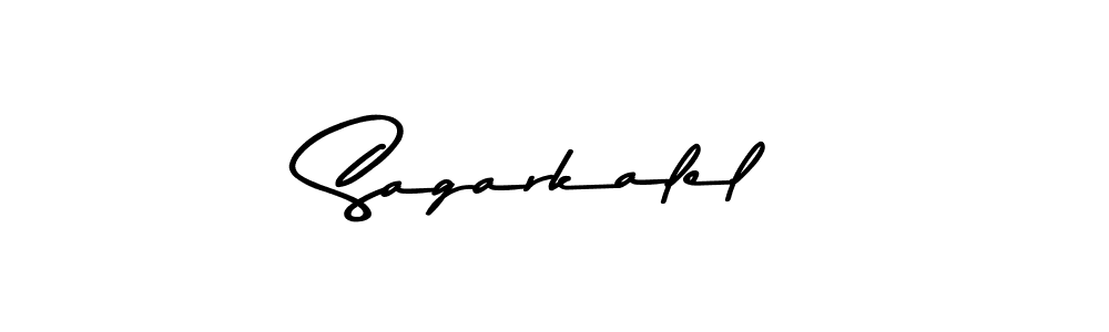 The best way (Asem Kandis PERSONAL USE) to make a short signature is to pick only two or three words in your name. The name Sagarkalel include a total of six letters. For converting this name. Sagarkalel signature style 9 images and pictures png