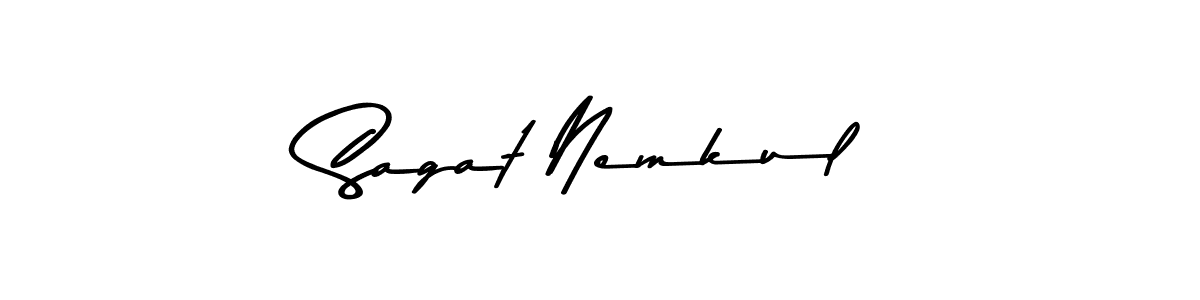 You can use this online signature creator to create a handwritten signature for the name Sagat Nemkul. This is the best online autograph maker. Sagat Nemkul signature style 9 images and pictures png
