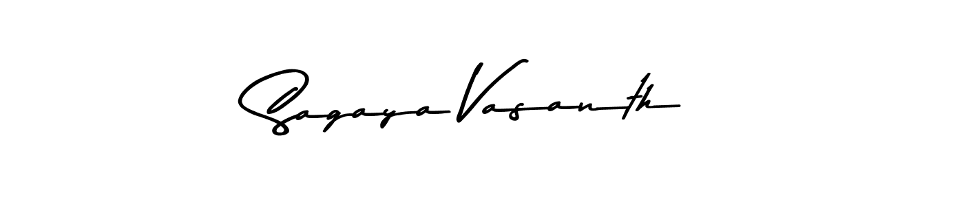 Make a beautiful signature design for name Sagaya Vasanth. Use this online signature maker to create a handwritten signature for free. Sagaya Vasanth signature style 9 images and pictures png