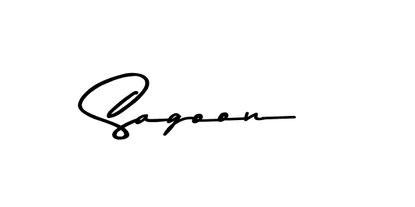 if you are searching for the best signature style for your name Sagoon. so please give up your signature search. here we have designed multiple signature styles  using Asem Kandis PERSONAL USE. Sagoon signature style 9 images and pictures png