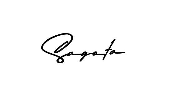 This is the best signature style for the Sagota name. Also you like these signature font (Asem Kandis PERSONAL USE). Mix name signature. Sagota signature style 9 images and pictures png