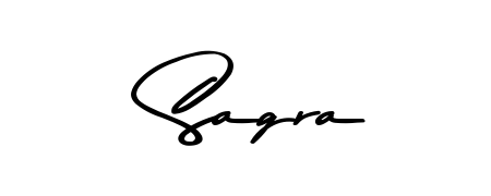 It looks like you need a new signature style for name Sagra. Design unique handwritten (Asem Kandis PERSONAL USE) signature with our free signature maker in just a few clicks. Sagra signature style 9 images and pictures png