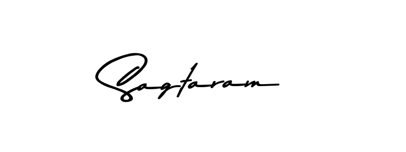 Make a beautiful signature design for name Sagtaram. Use this online signature maker to create a handwritten signature for free. Sagtaram signature style 9 images and pictures png