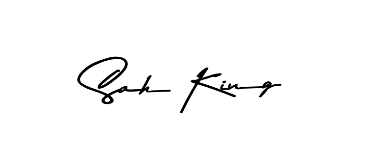 if you are searching for the best signature style for your name Sah King. so please give up your signature search. here we have designed multiple signature styles  using Asem Kandis PERSONAL USE. Sah King signature style 9 images and pictures png