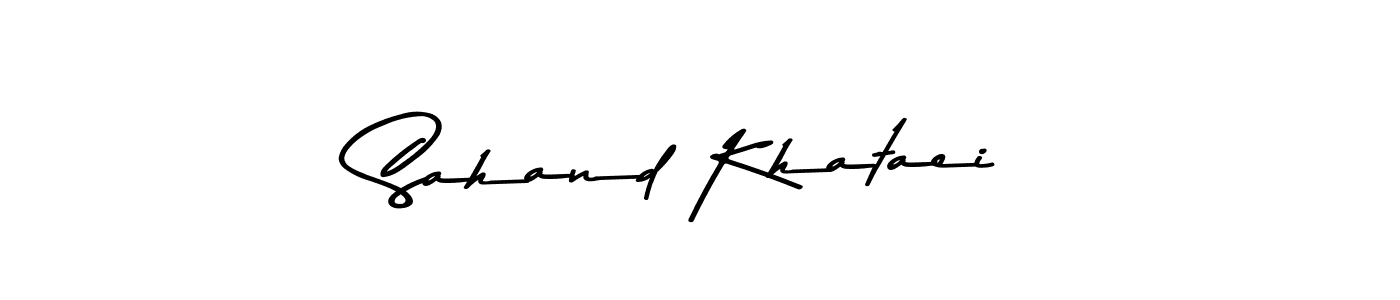 Make a beautiful signature design for name Sahand Khataei. Use this online signature maker to create a handwritten signature for free. Sahand Khataei signature style 9 images and pictures png