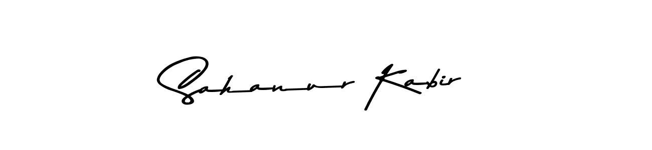 Make a beautiful signature design for name Sahanur Kabir. Use this online signature maker to create a handwritten signature for free. Sahanur Kabir signature style 9 images and pictures png