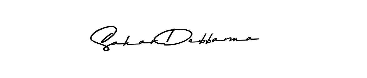 Asem Kandis PERSONAL USE is a professional signature style that is perfect for those who want to add a touch of class to their signature. It is also a great choice for those who want to make their signature more unique. Get Sahar Debbarma name to fancy signature for free. Sahar Debbarma signature style 9 images and pictures png