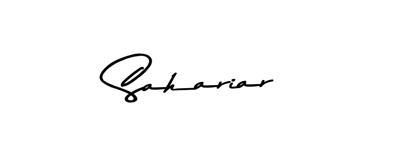 Make a beautiful signature design for name Sahariar. With this signature (Asem Kandis PERSONAL USE) style, you can create a handwritten signature for free. Sahariar signature style 9 images and pictures png