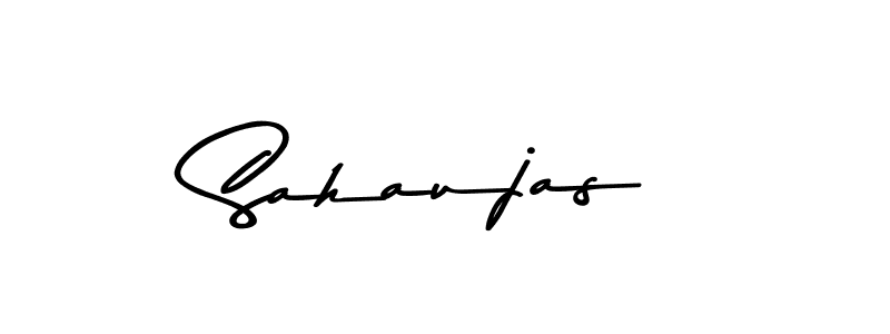 How to make Sahaujas signature? Asem Kandis PERSONAL USE is a professional autograph style. Create handwritten signature for Sahaujas name. Sahaujas signature style 9 images and pictures png