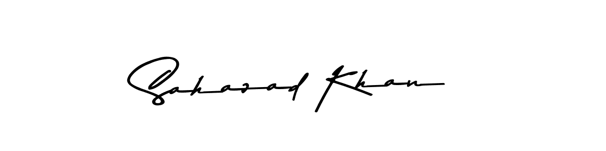 Make a short Sahazad Khan signature style. Manage your documents anywhere anytime using Asem Kandis PERSONAL USE. Create and add eSignatures, submit forms, share and send files easily. Sahazad Khan signature style 9 images and pictures png